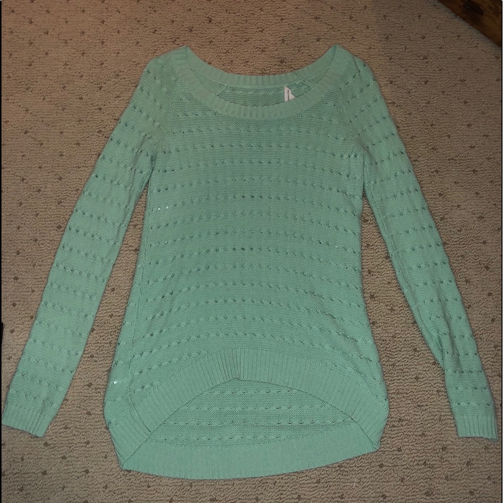 BCBGeneration Mint Colored Sweater